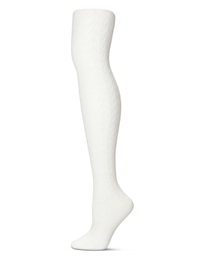 Women's Pelerine Sweater Tights : Color: WinterWhite