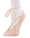 Ballerina Fashion Lace Liner Socks : Color: Nude