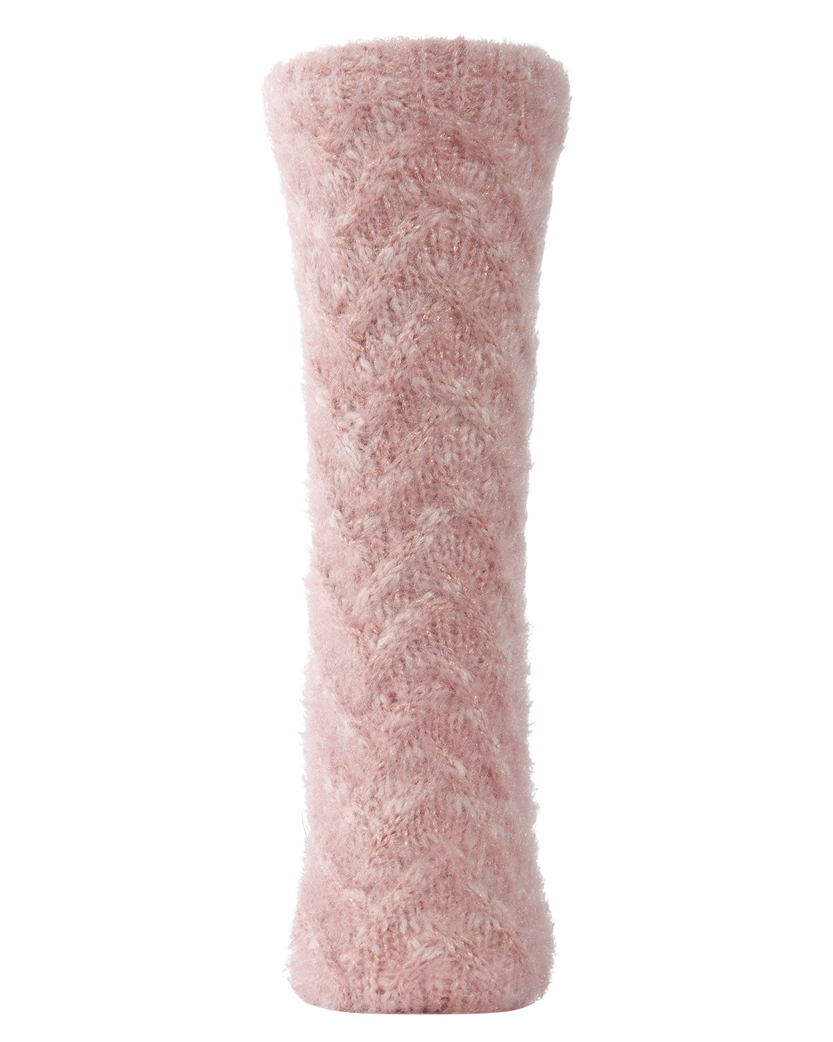 Women's Fifth Avenue Plush-Lined Slipper Socks : Color: Pink