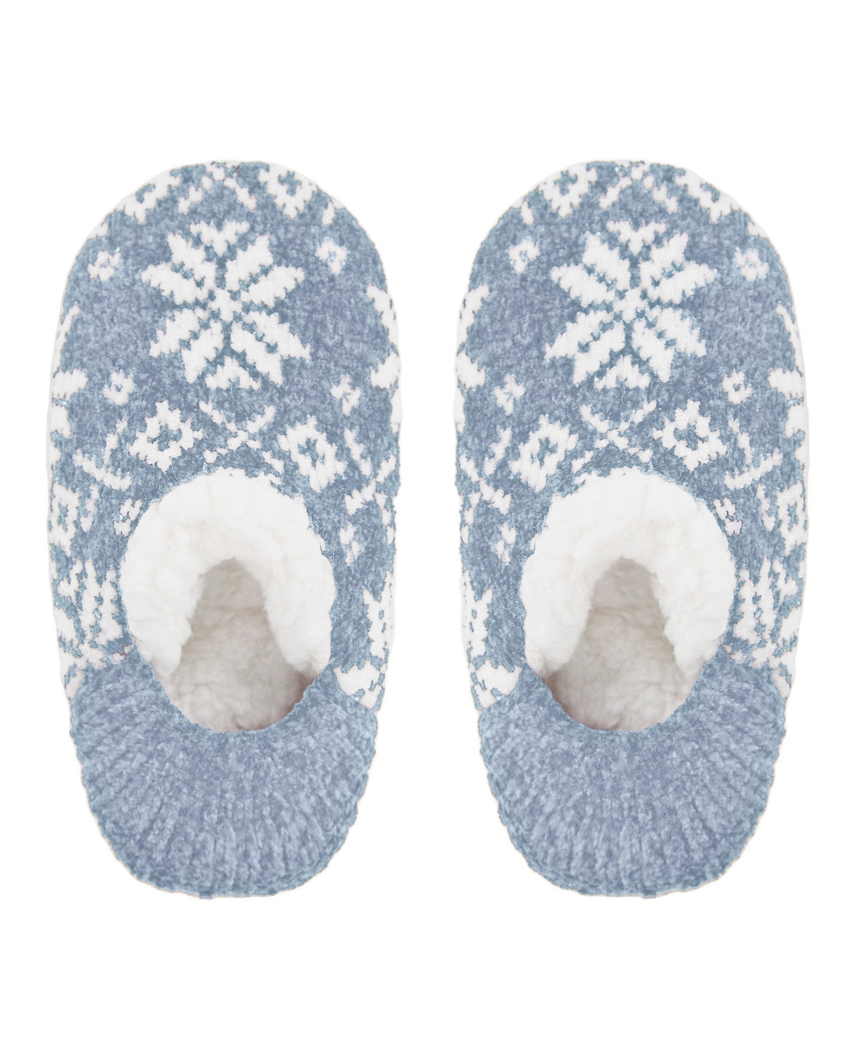 Women's XOXO Nordic Plush Lined Non-Skid Slippers : Color: Black