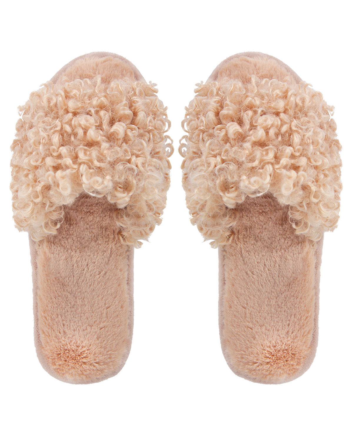 Women's C’est Bon Memory Foam Plush Slippers : Color: Pink