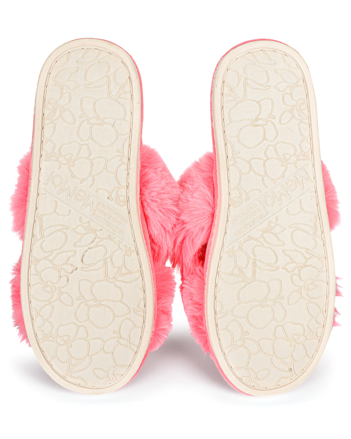 Women's Beverly Faux Fur Memory Foam Plush Slipper : Color: Disco Pink