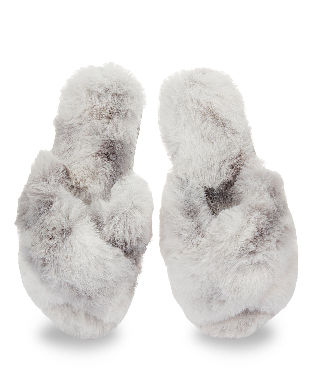Women's Josephine Plush Slippers : Color: Gray