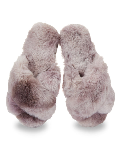 Women's Josephine Plush Slippers : Color: Lavender