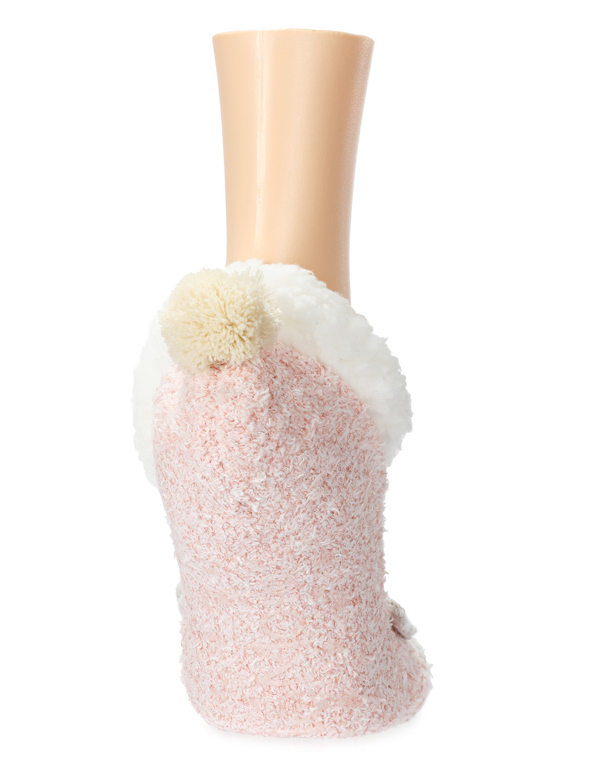 Women's Kitty Embellished Plush Lined Slippers : Color: Blush