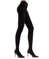 Revolutionary Opaque Control Top Pantyhose : Color: Black
