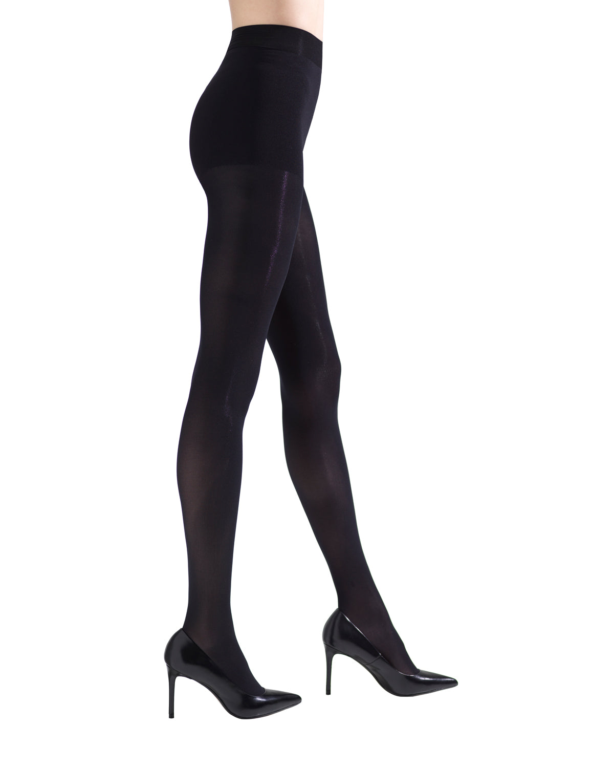 Natori Perfectly Opaque Tights : Color: Black