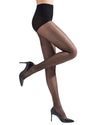 Natori Silky Sheer Control Top Pantyhose : Color: Black