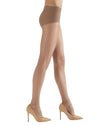 Women's 2 Pair Pack Shimmer Sheer Control Top Tights : Color: Nude