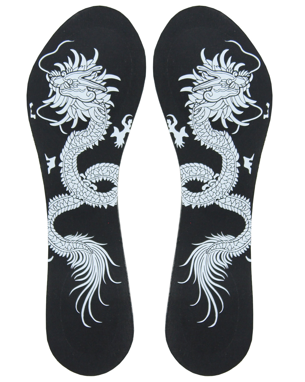 Dragon Print Full Foot Cushion : Color: Black