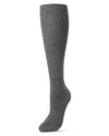Natori Medallion Knit Wool Blend Knee Socks : Color: Charcoal
