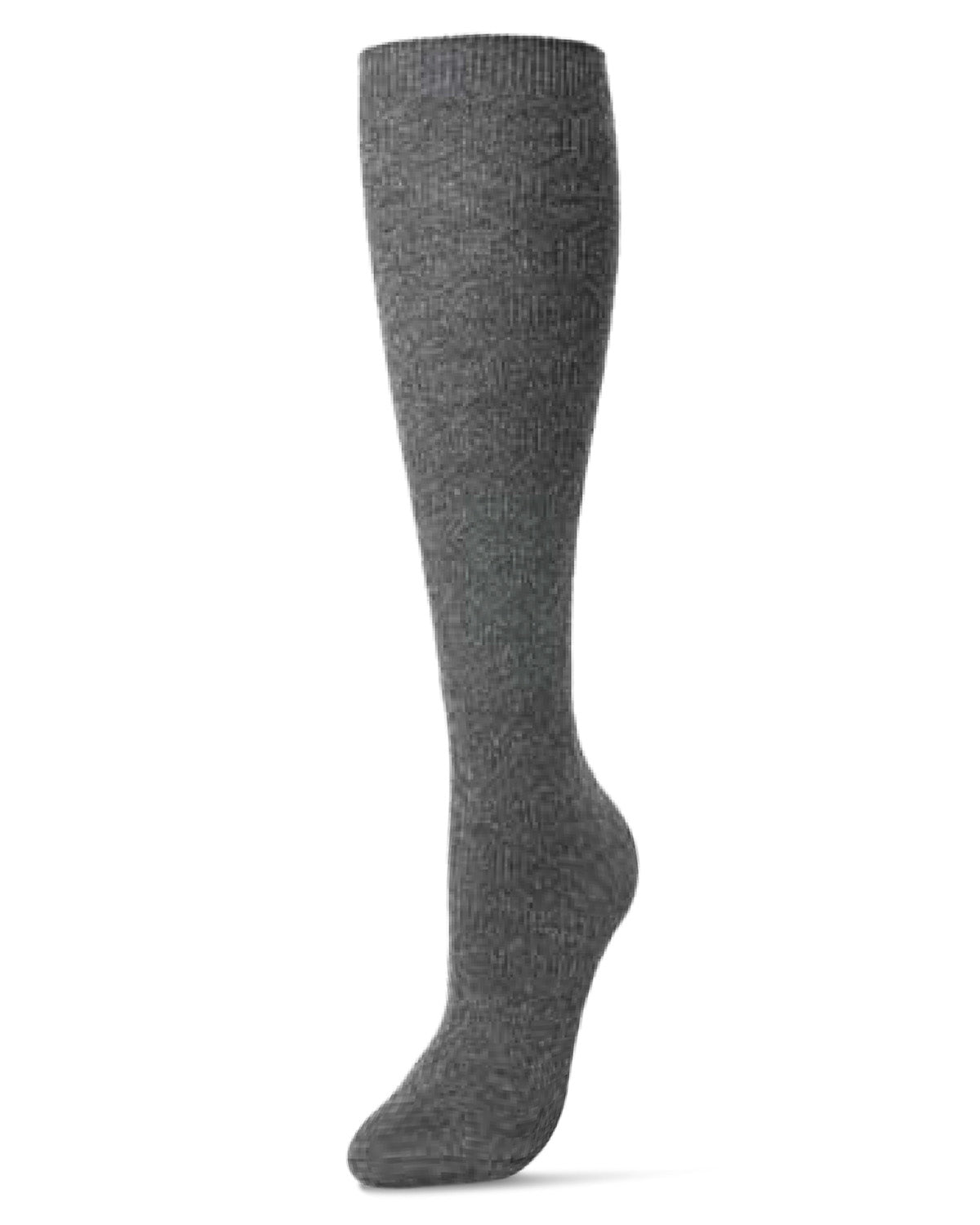 Natori Medallion Knit Wool Blend Knee Socks : Color: Charcoal