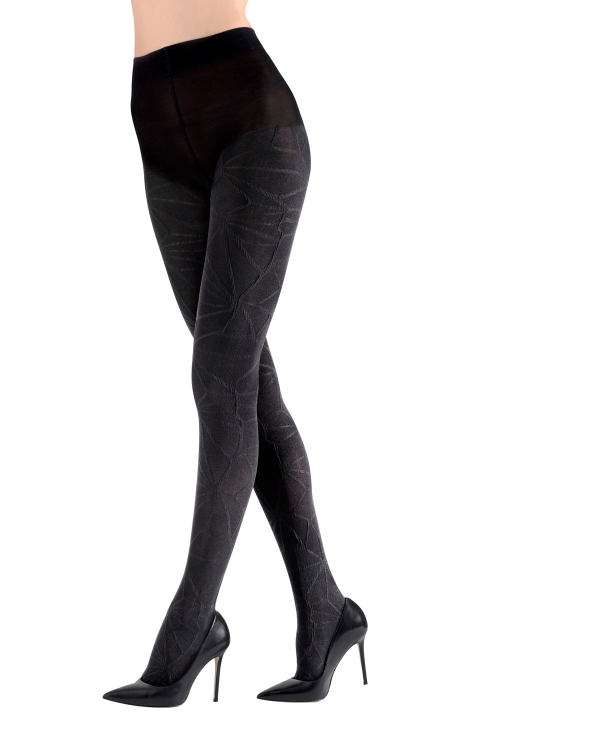 Natori Entice Textured Opaque Women's Tights : Color: Black