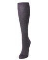 Natori Medallion Knit Wool Blend Knee Socks : Color: Deep Plum