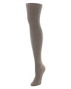Natori Regent Rib Knit Sweater Tights : Color: Timber Wolf