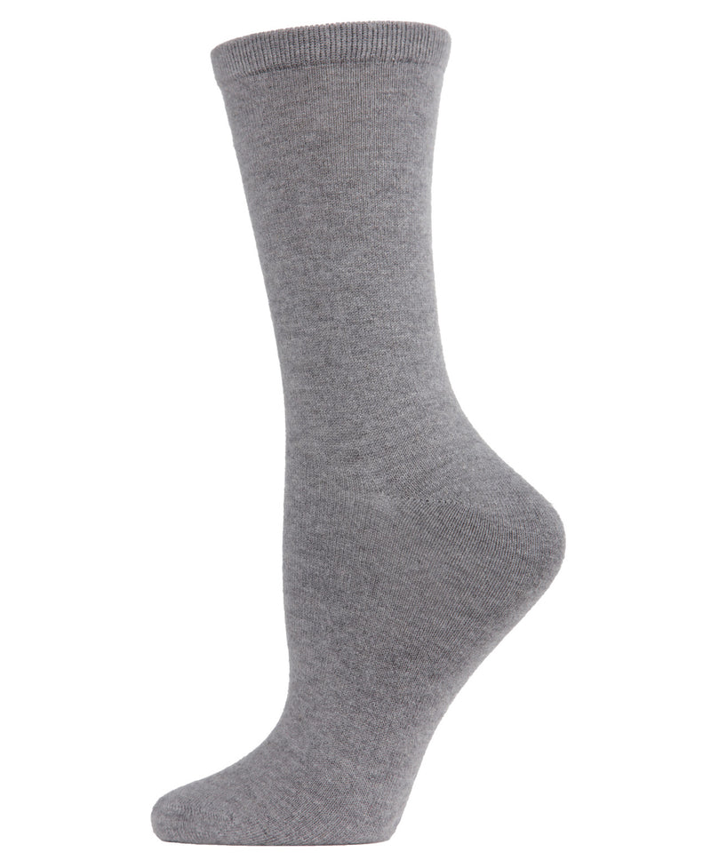 Natori Flatknit Cashmere Blend Crew Sock