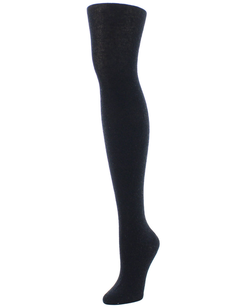 Women's Flat Knit Sweater Tights - A New Day™ Black L/XL - Yahoo Shopping