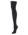 Natori Regent Rib Knit Sweater Tights : Color: Charcoal