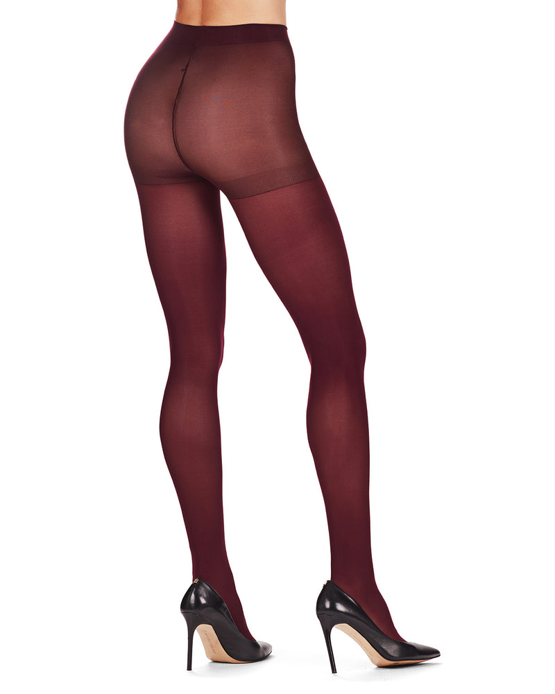 Solid 2 Pair Pack Control Top Tights