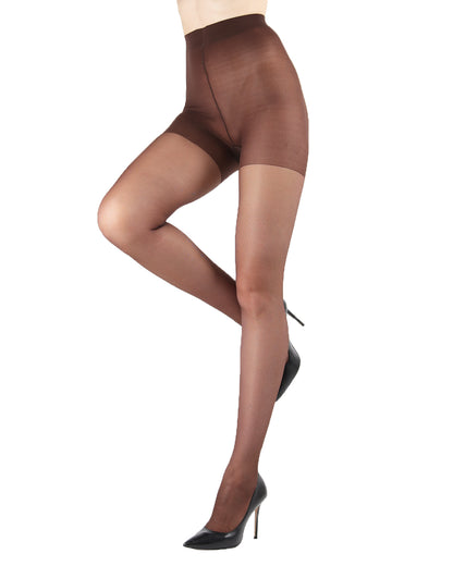 Levante Relax Firm Sheer Support Pantyhose : Color: Moka