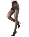 Women's Levante Lia Control Top Ultra Sheer 10 Denier Pantyhose : Color: Nero