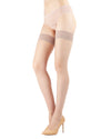 Levante Women's Sheer Thigh High Stockings : Color: Naturel