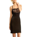 Lacy Top Smoothing & Shaping Slip : Color: Black