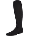 Ribbed Cotton Blend Knee High Sock : Color: Black