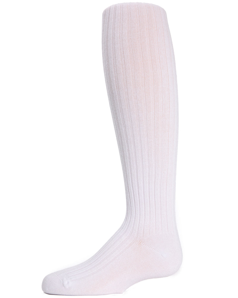 Ribbed Cotton Blend Knee High Sock