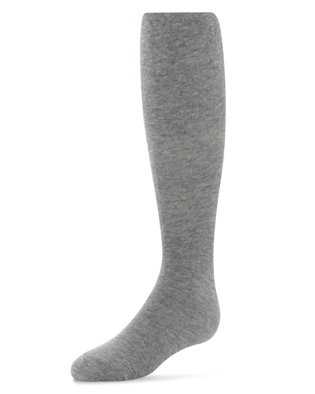 Solid Cotton Girls Sweater Tights : Color: Light Gray Heather