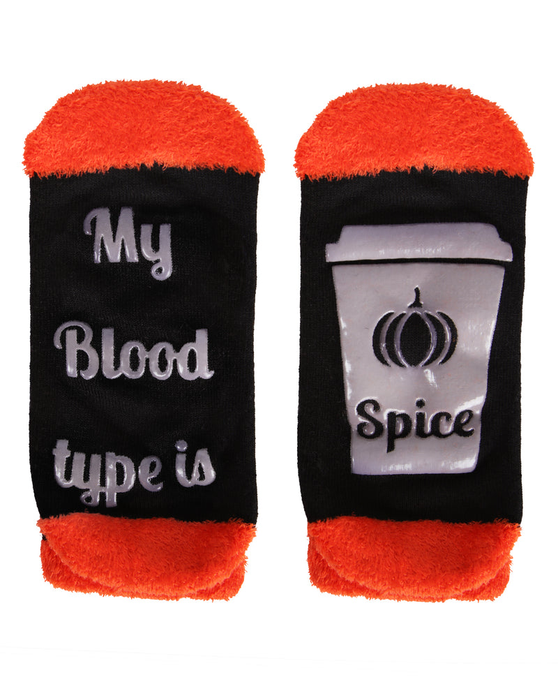 MeMoi Pumpkin Spice Low Cut Socks