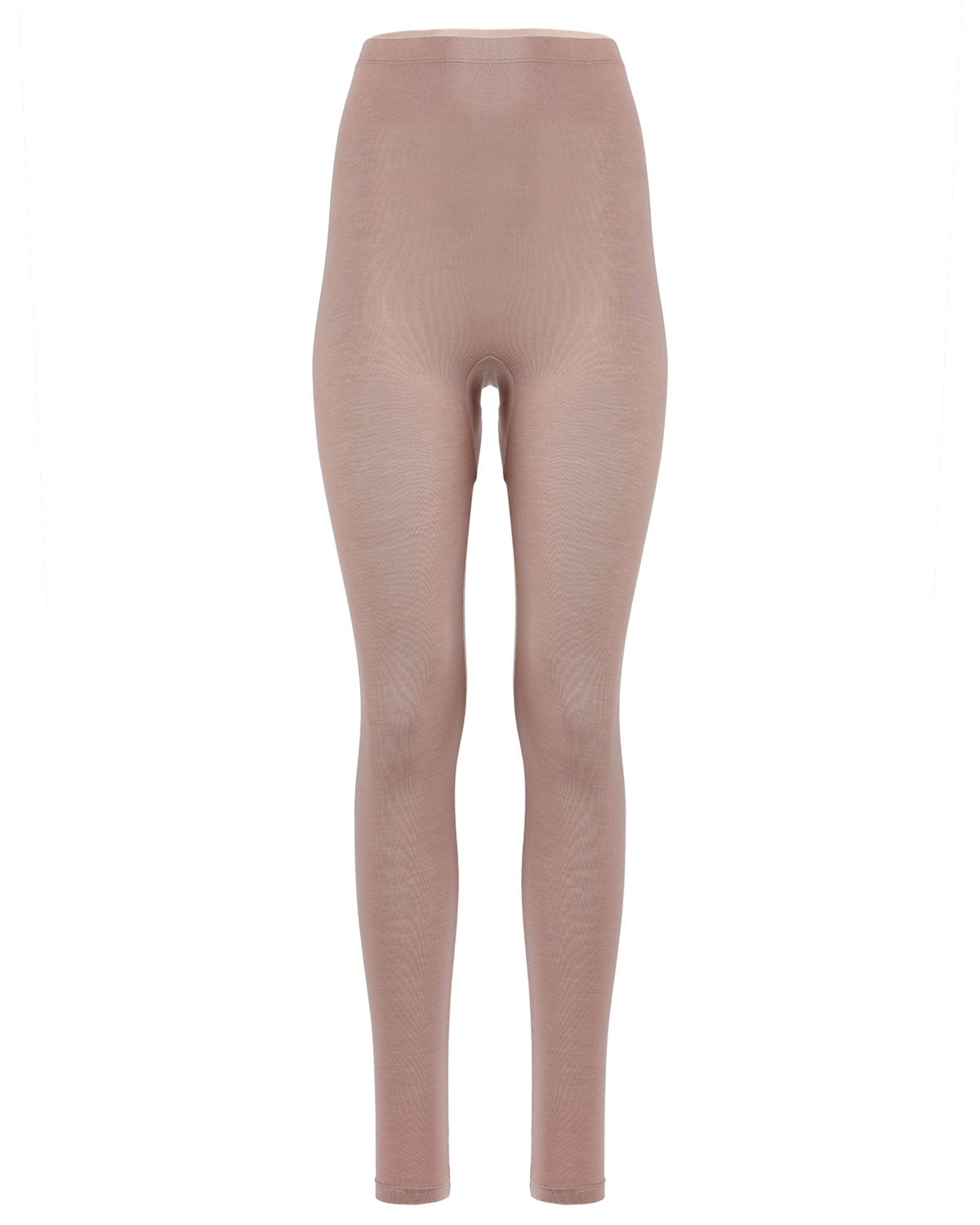 Women's High-Waist Modal Long Johns : Color: Naturel