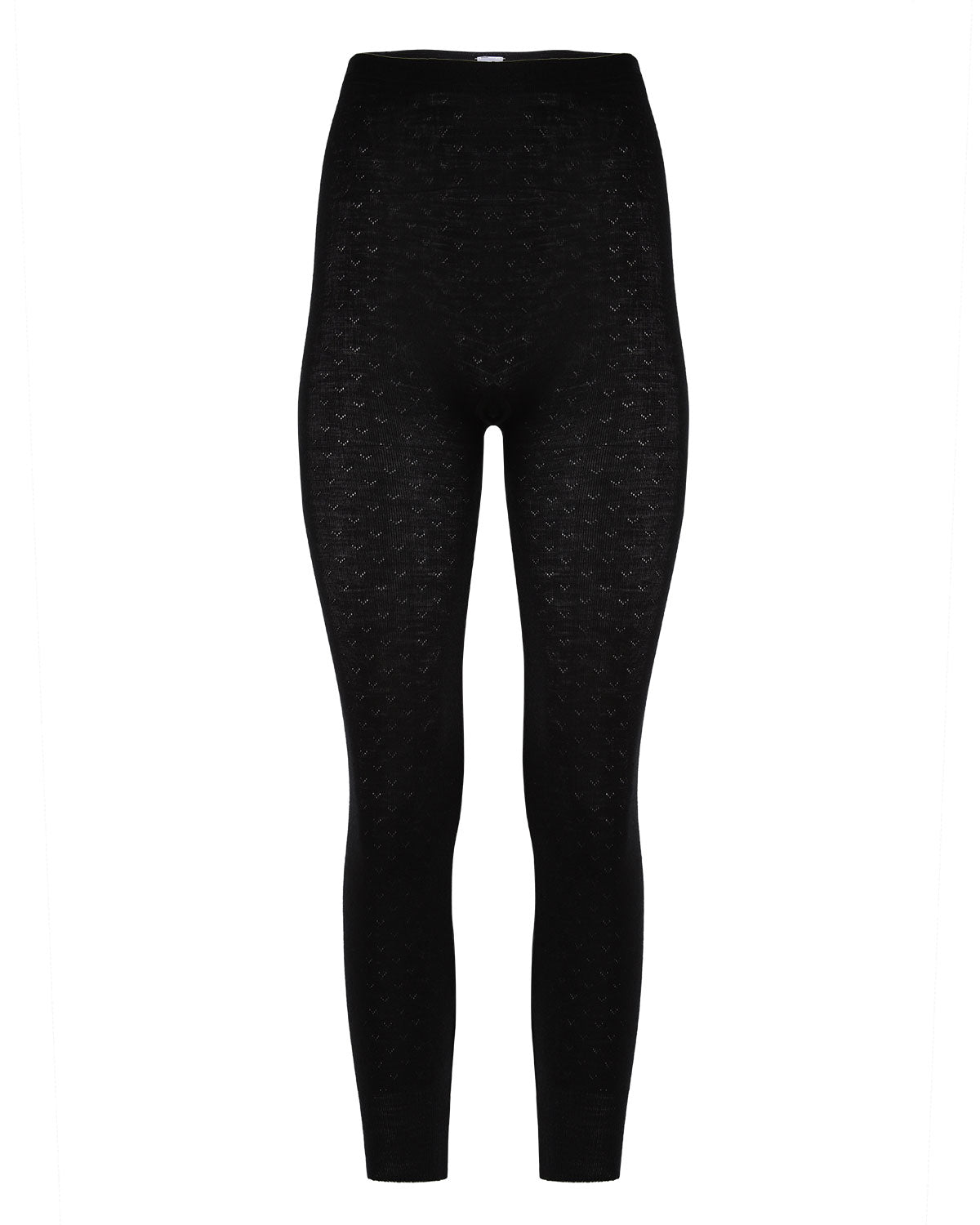 Women's 100% Merino Wool Long Johns : Color: Black