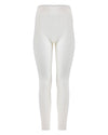 Women's 100% Merino Wool Long Johns : Color: Ivory