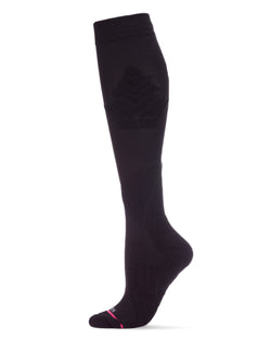 Women's Ultra Tech Performance Knee High Nylon Blend Moderate Compression Socks
