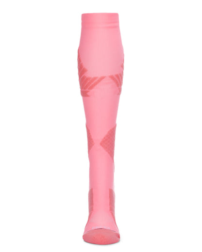 Women's Ultra Tech Performance Knee High Nylon Blend Moderate Compression Socks : Color: Black