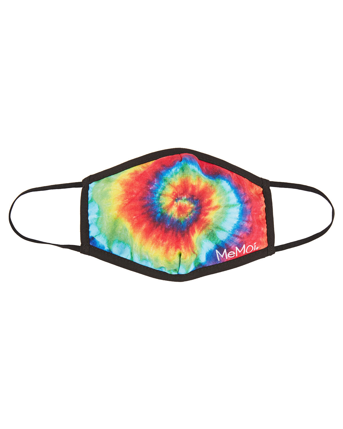 Tie Dye Kids Fashion Face Covering with 5-Layer Filter Inserts : Color: Tie Dye Multi
