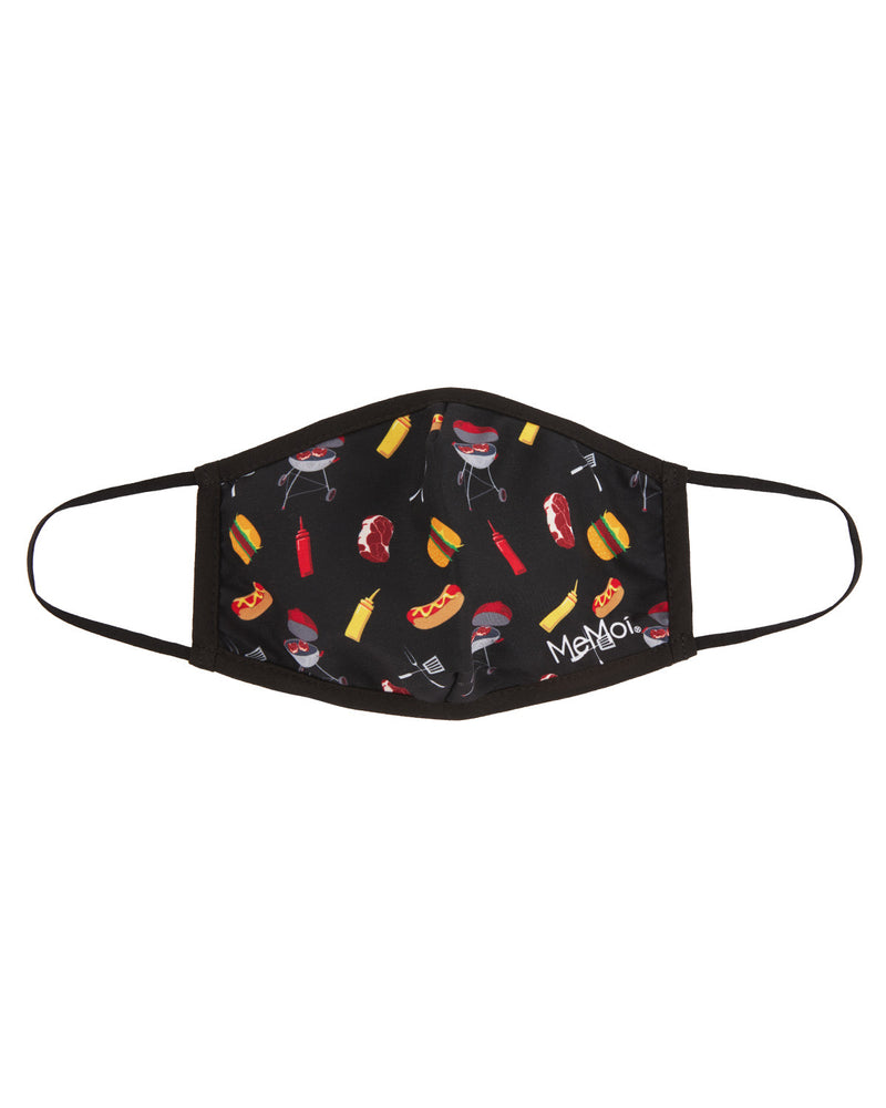 MeMoi BBQ Grilling Fashion Face Covering with 5-Layer Filter Inserts