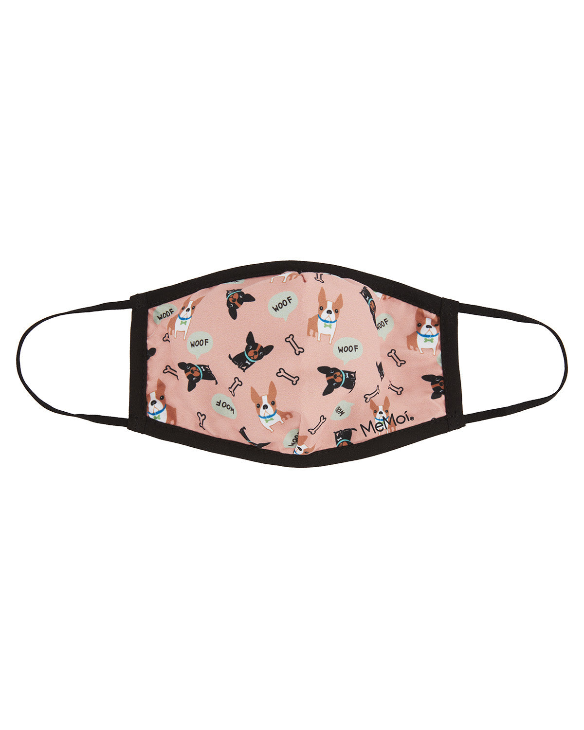 Dog & Woof Fashion Face Covering with 5-Layer Filter Inserts : Color: Mauve