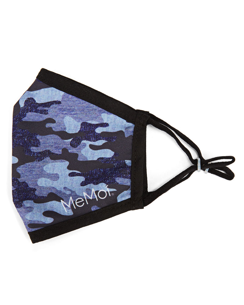 MeMoi Navy Camo Unisex Face Covering