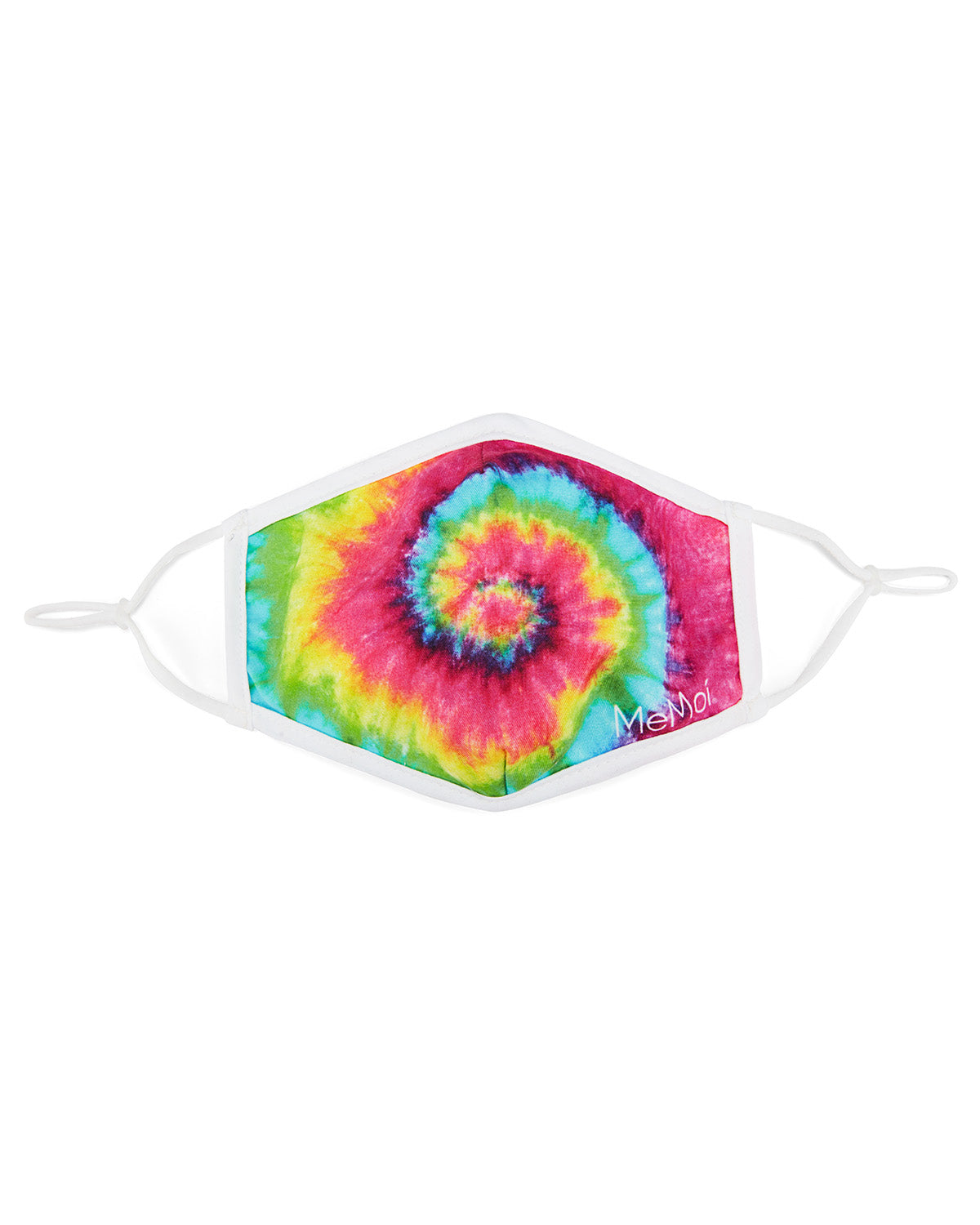 Pastel Groovy Tie-Dye Unisex Face Covering : Color: Tie Dye Multi
