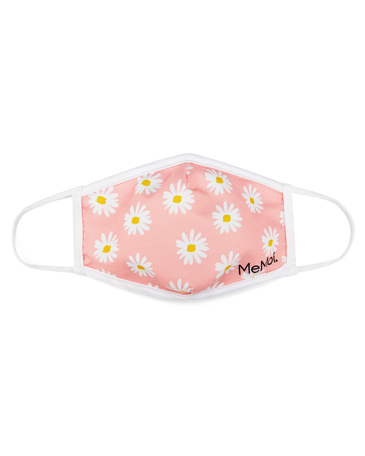 Daisies Kids Unisex Face Covering : Color: Pink