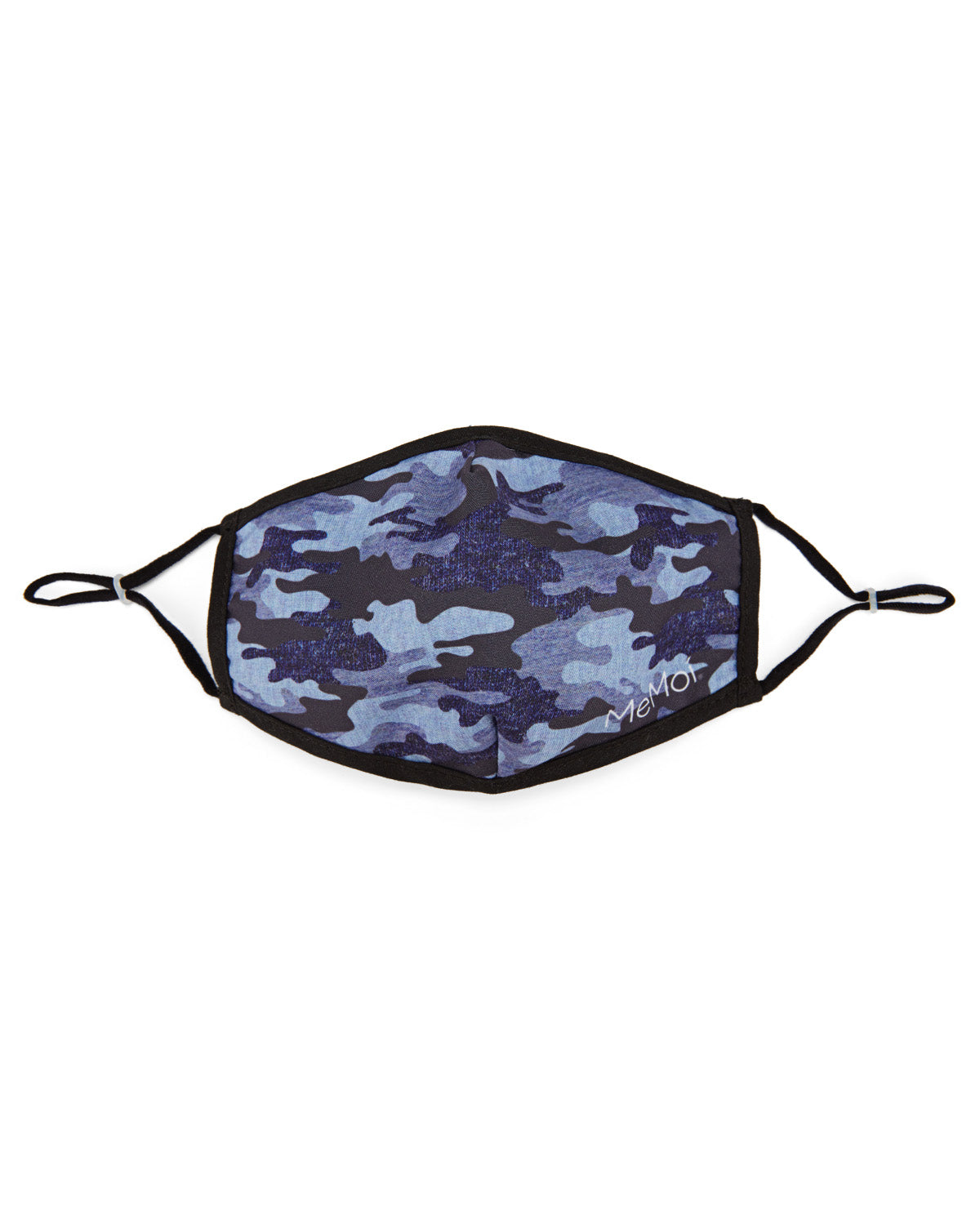 Navy Camo Kids Unisex Face Covering : Color: Navy