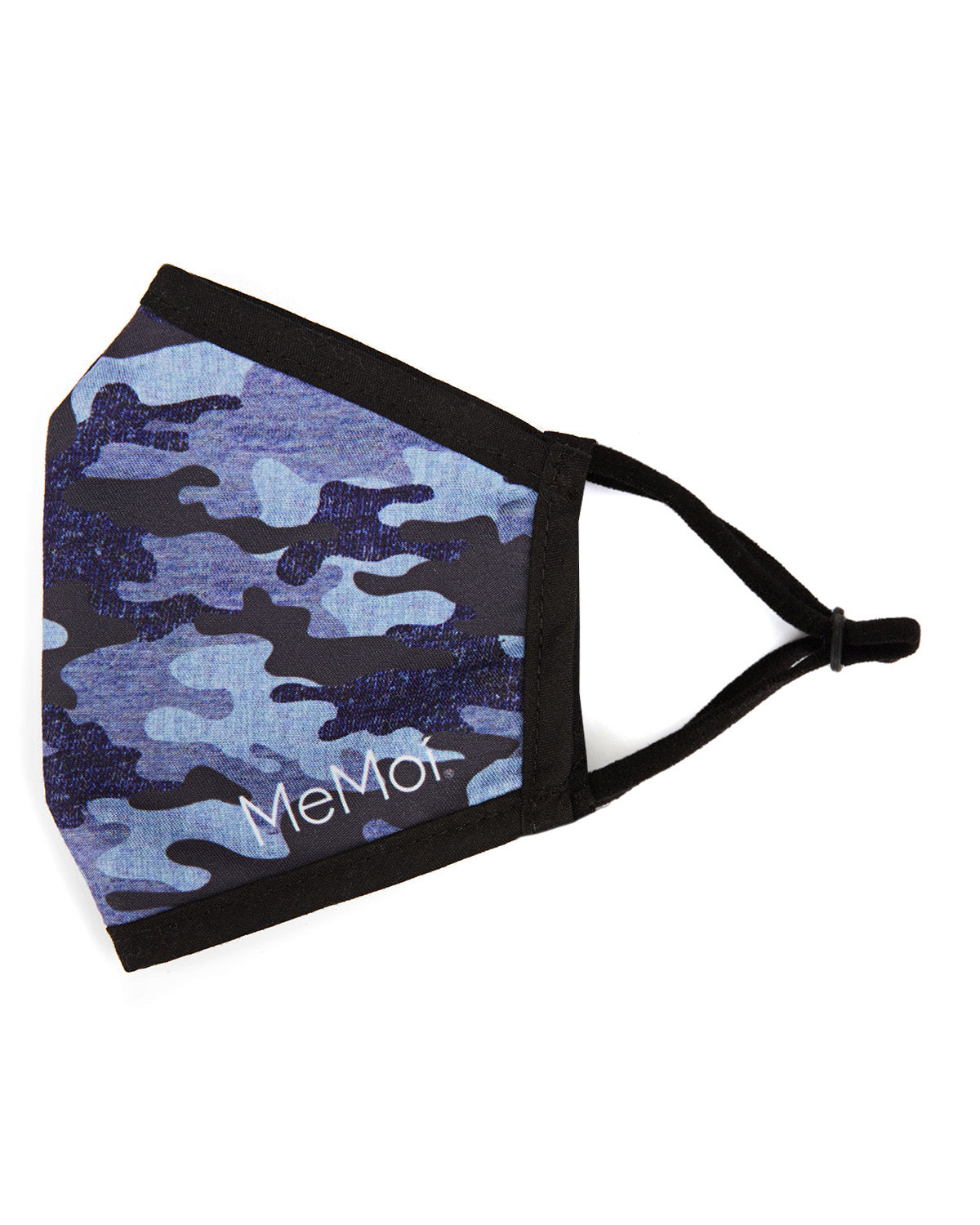 Navy Camo Kids Unisex Face Covering : Color: Navy