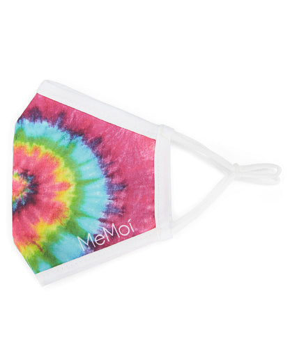 Pastel Tie-Dye Kids Unisex Face Covering : Color: Tie Dye