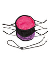 Unisex Lightweight Seamless Face Covering 3-Pack : Color: PINK/PURPLE/BLACK