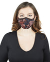 Ditsy Floral Unisex Face Covering : Color: Java