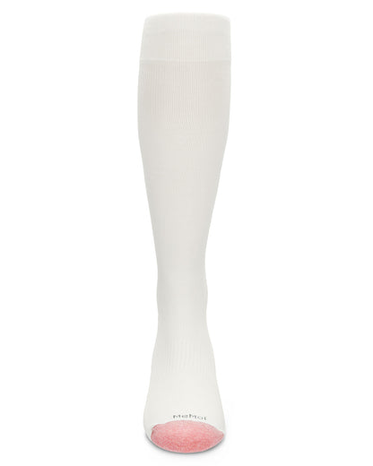 WellFit 15-20mmHg Off Black Cotton Compression Socks : Color: Black