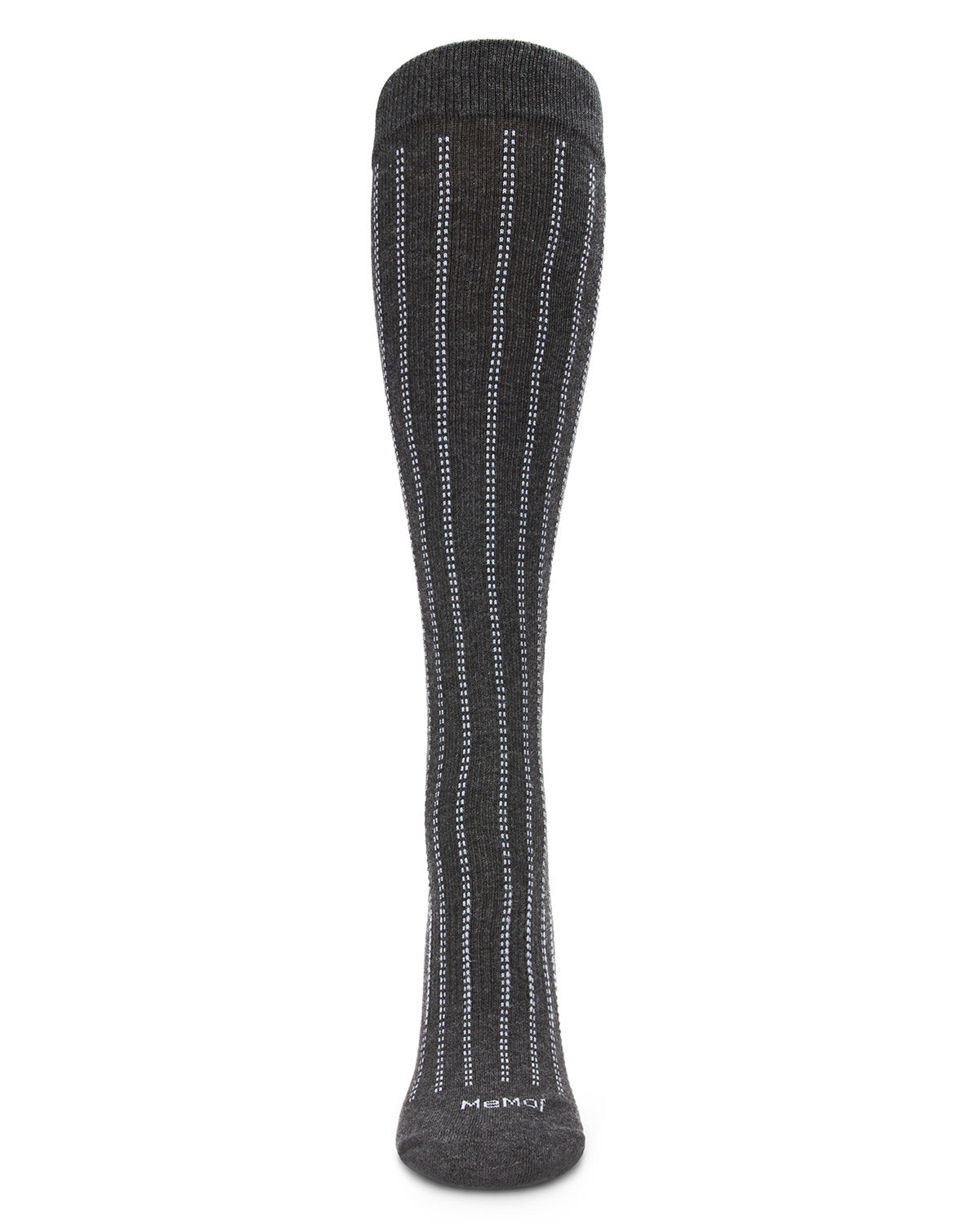 Unisex Highway Stripe Cotton Blend 15-20mmHg Graduated Compression Socks : Color: Black