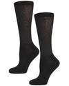 Diabetic Comfort Non-Skid Crew Socks : Color: Black